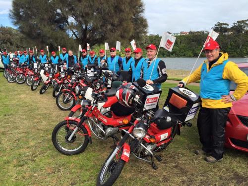 Group at Gippsland lake