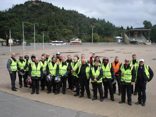 Tassie group at Queenstown footy ground